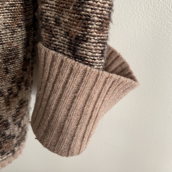 Free people leopard print cardigan - Picture 4 of 6